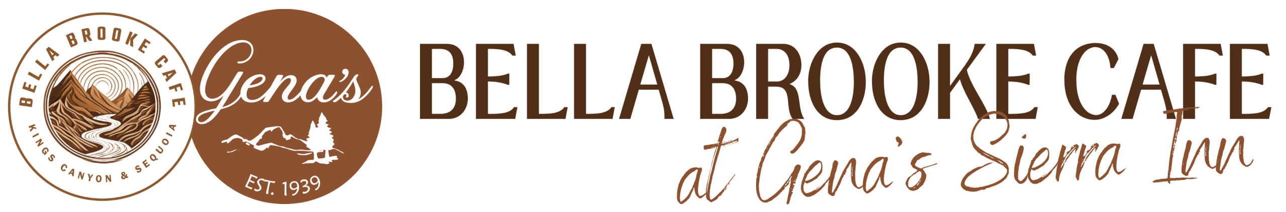 Bella Brooke Cafe and Gena's Sierra Inn - Kings Canyon and Sequoia National Parks