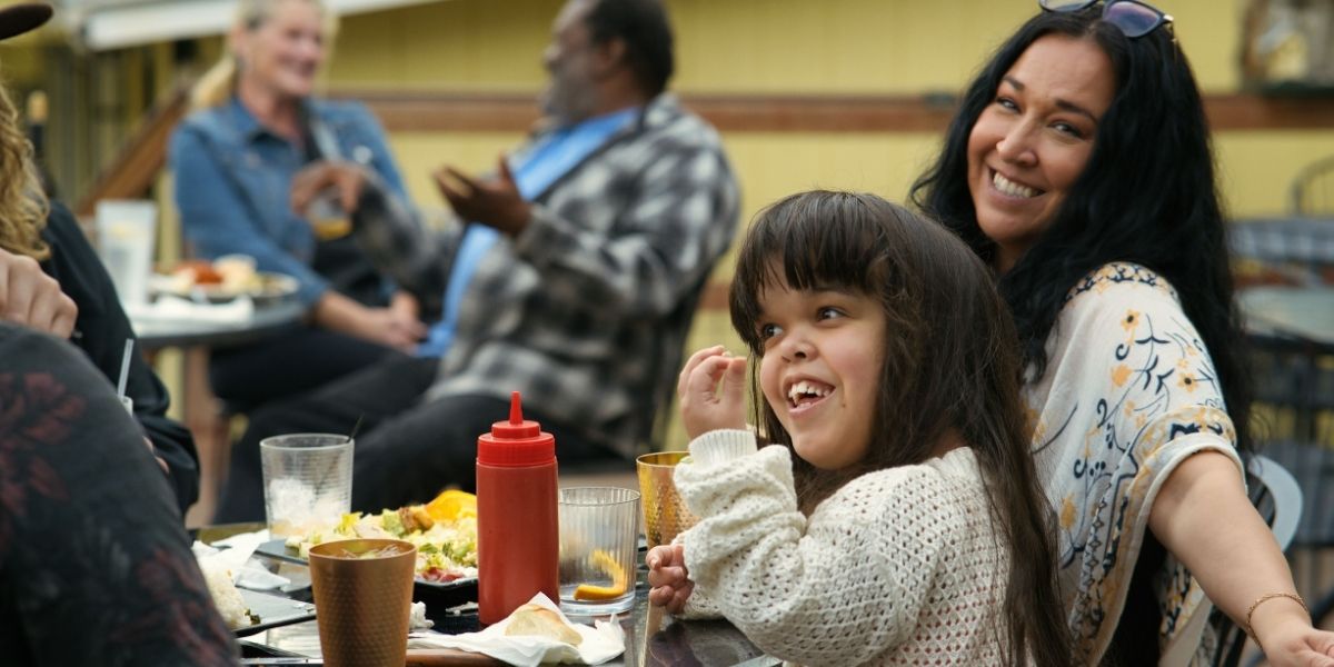 Enjoy a group party on the deck of our cafe.