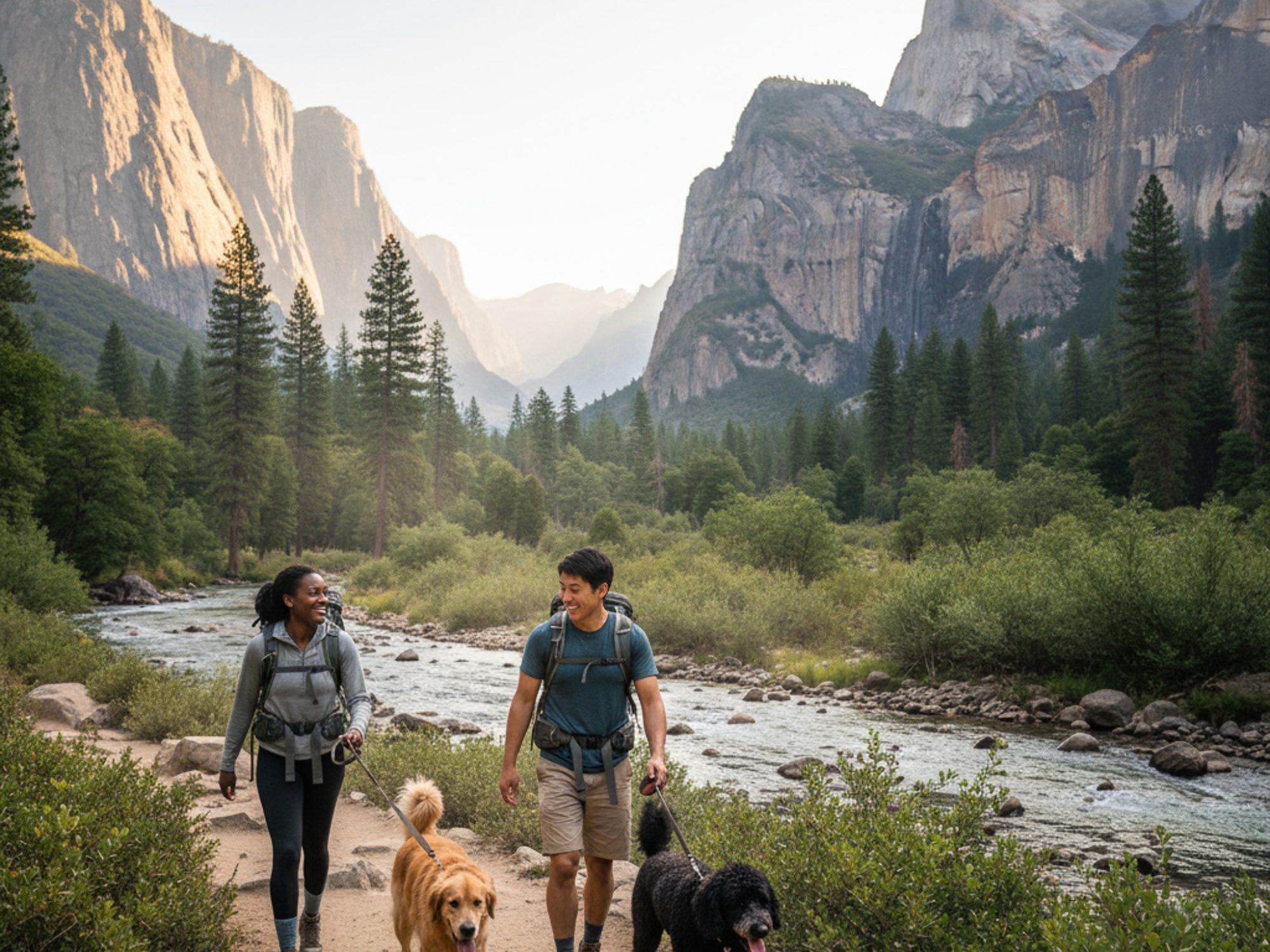 Kings Canyon with Dogs